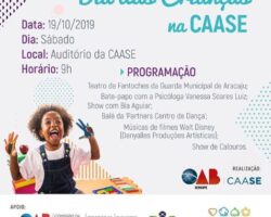 ‘Dia das Crianças na CAASE’ acontece neste sábado