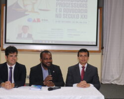 OAB/SE realiza com sucesso palestra sobre Negócios Jurídicos Processuais e a Advocacia no Século XXI