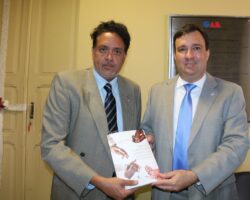 Presidente da OAB/SE recebe visita de cortesia do diretor da Faculdade de Direito da UFBA