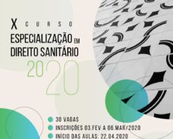 Fiocruz Brasília realiza chamada pública para X Curso de Especialização em Direito Sanitário