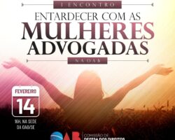 OAB convida as mulheres advogadas para grande encontro nesta sexta-feira