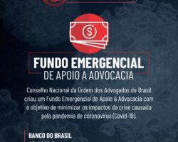 OAB Nacional cria Fundo Emergencial de Apoio à Advocacia