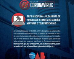 TRF5 disciplina julgamento de processos através de sessões virtuais e telepresenciais