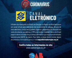 OAB/SE e Banco do Brasil lançam canal para recebimento de alvarás, precatórios e RPV´s da Justiça Federal