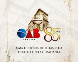 Aniversário de 85 anos de OAB/SE é marcado por homenagens de ex-presidentes da Seccional