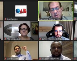 OAB/SE ainda vê dúvidas sobre sessões virtuais do TJSE e da Turma Recursal