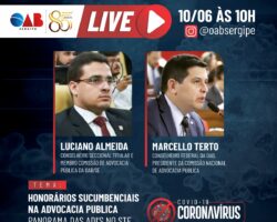 Lives da OAB debatem temas relativos a Advocacia Pública, Previdenciária e Eleitoral