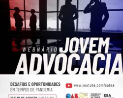 OAB/SE realiza primeiro Webnário da Jovem Advocacia