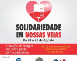 OAB/SE participa de campanha de incentivo a doação de sangue promovida pelo Lions Clube
