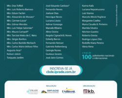 VII Congresso Brasileiro de Direito Eleitoral começa dia 17