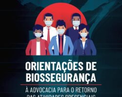 OAB/SE lança cartilha com orientações de biossegurança para o retorno das atividades presenciais