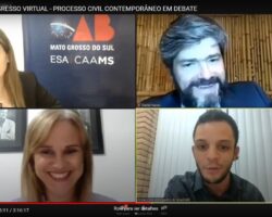 Palestrante sergipana explana no 1º Congresso Virtual: Processo Civil Contemporâneo em Debate