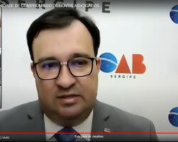 “É necessária uma advocacia forte para proteger o Estado Democrático de Direito”, conclama presidente da OAB/SE