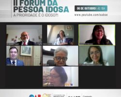 II Fórum da Pessoa Idosa aborda perspectivas da saúde, da tutela penal e do âmbito eleitoral