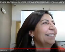 Primeiro dia da capacitação continuada para população LGBTQIA+ aborda direitos, justiça restaurativa e traumas