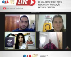 Com representatividade e lugar de fala, OAB/SE debate motes relacionados à população intersexo e assexual