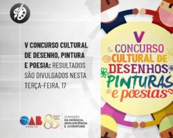 V Concurso Cultural de Desenho, Pintura e Poesia: resultados são divulgados nesta terça-feira, 17