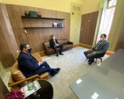 Presidente da OAB/SE recebe visita de cortesia de dirigentes da Universidade Federal de Sergipe
