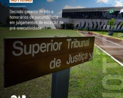 Decisão garante direito a honorários de sucumbência em julgamentos de exceção de pré-executividade