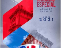 OAB/SE divulga boletim com atividades realizadas pela Seccional realizadas em abril