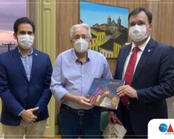 Diretoria da OAB/SE recebe visita do presidente do TCE