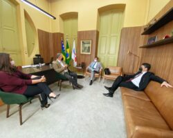 Presidente da OAB/SE recebe visita de conselheiro do Tribunal de Contas do Estado