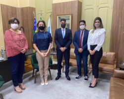 OAB/SE recebe visita de coordenadora-geral de articulações institucionais e internacionais da Senacon