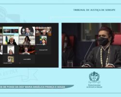 Presidente da OAB/SE participa de solenidade de posse de nova desembargadora do TJSE