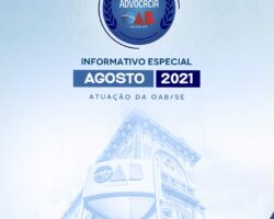 OAB/SE lança Boletim com ações desenvolvidas no Mês da Advocacia
