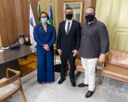 Visita de cortesia é marcada por troca de experiências entre Seccionais como forma de ampliar atuação em prol da classe