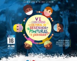 OAB lança livro e entrega premiação da 6° edição do concurso cultural de desenho, pintura e poesia no dia 16