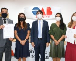 OAB/SE empossa 71 membros das comissões de Estudos Penais, Direito do Consumidor, Direito Eleitoral, Desportivo e da Advocacia Pública