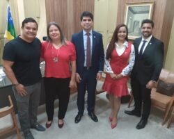OAB Sergipe recebe representante do movimento que fomenta a valorização e consumo de bens e serviços locais