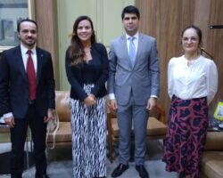 OAB/SE recebe visita de representantes da Procuradoria Geral da União