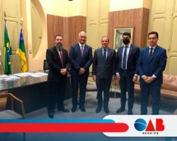 OAB/SE recebe Desembargador Corregedor do TRF5 para apresentar demandas da advocacia previdenciária