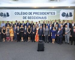 Presidente da OAB Sergipe participa do Colégio de Presidentes de Seccionais