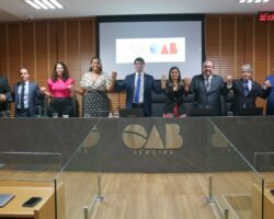 Conselho da OAB Sergipe aprova desagravo público em favor de advogado e defere inserção de senador no Cadastro Nacional dos violadores de prerrogativas