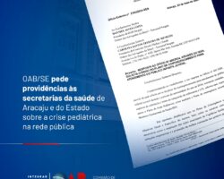 OAB/SE pede providências às secretarias da saúde de Aracaju e do Estado sobre a crise pediátrica na rede pública