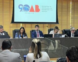 OAB/SE aprova moção de apoio à “PEC da Sustentação” e defende a necessidade da “PEC da Advocacia”