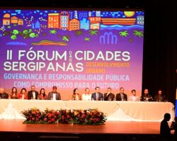 II Fórum das Cidades Sergipanas reforça governança e planejamento urbano em dois dias de debates qualificados
